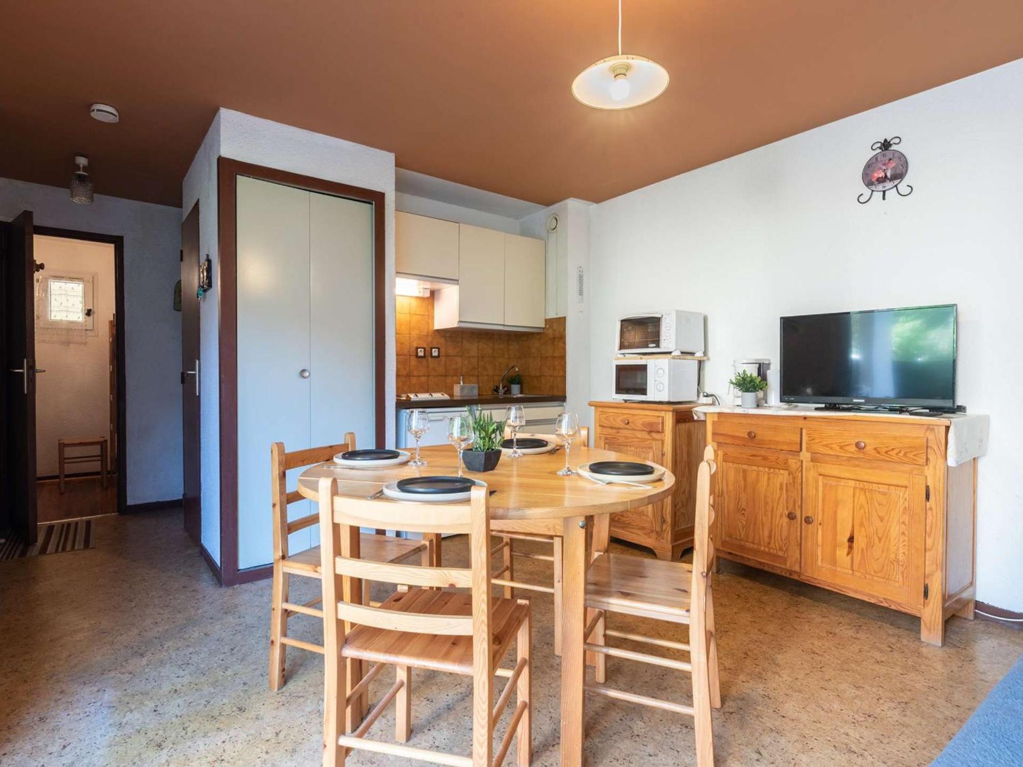 Appartement Cosy Pour 4, Terrasse, Proche Thermes Et Telecabine A Saint-Lary-Soulan - Fr-1-296-196 ภายนอก รูปภาพ